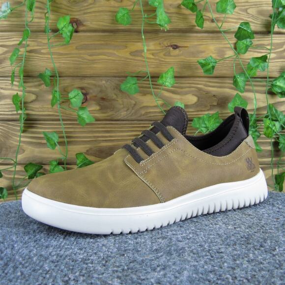 Weatherproof Men Vintage Sneaker Brown Synthetic Size 8 Medium Gently Used‎ 2025 - Picture 1 of 6